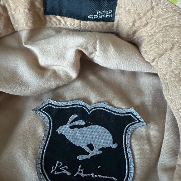 Peter Grimm Beige Floral Brim Hat - Picture 2 of 2